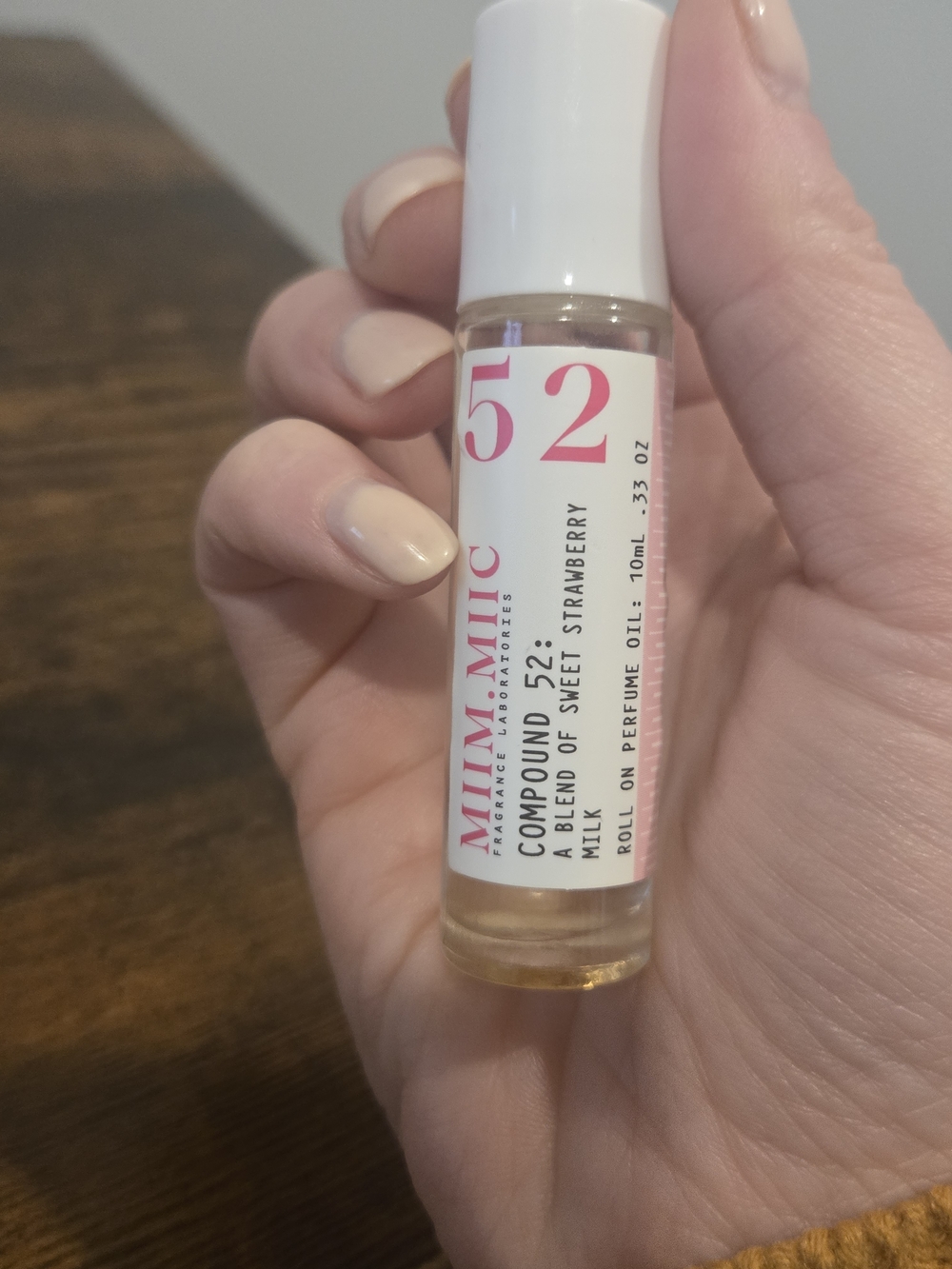 MIM.MIC Compound 52 Roll On Perfume Oil - Sweet Strawberry Milk